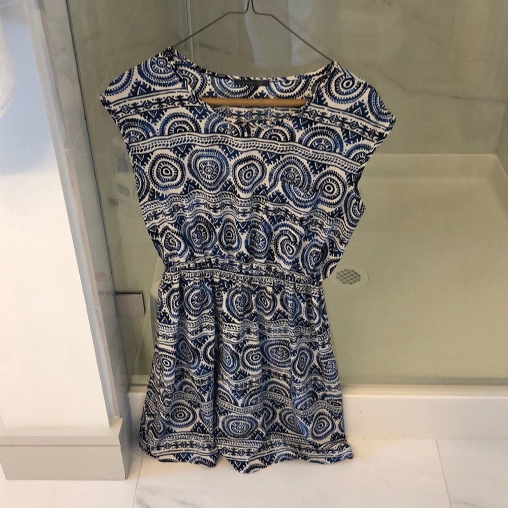 Printed dress worn once